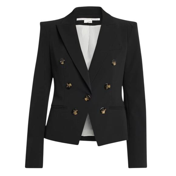 Veronica Beard Zuna Dickey Jacket Blazer in Black Size 10 Medium - Picture 2 of 15